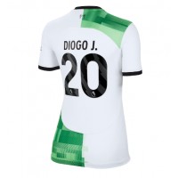 Fotbalové Dres Liverpool Diogo Jota #20 Dámské Venkovní 2023-24 Krátký Rukáv